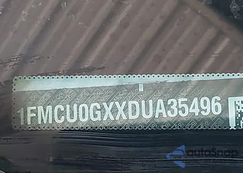 2013 Ford Escape Se from USA, damaged, VIN 1FMCU0GXXDUA35496